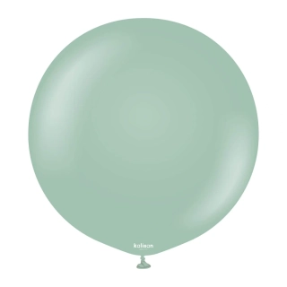 Dekorační retro balonek mentolově zelený 90 cm/36"