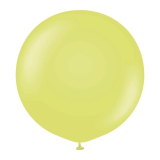 Dekorační retro balonek olivově zelený 90 cm/36"