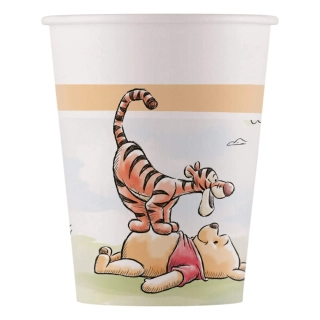 Papírové kelímky Medvídek Pú 8 ks