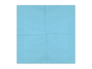 Papírové ubrousky světle modré 20 ks