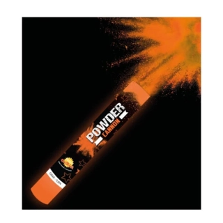 Práškový vystřelovač oranžový - 30cm, 30g