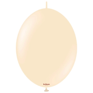 Dekorační spojovací balonky béžové 30 cm/12" 50 ks