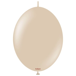 Dekorační spojovací balonky světle hnědé 30 cm/12" 50 ks