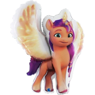 Fóliový balonek My Little Pony - Sunny Alicorn 81 cm