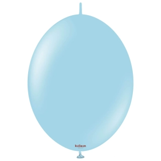 Dekorační spojovací pastelové balonky modré 30 cm/12" 50 ks