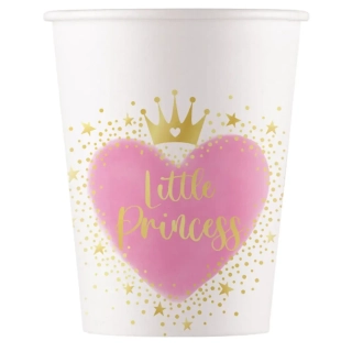 Papírové kelímky My Little Princess 8 ks