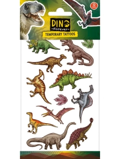 Dětské dočasné tetování Dinosauři