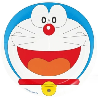 Papírové talíře Doraemon 23 cm – 8 ks