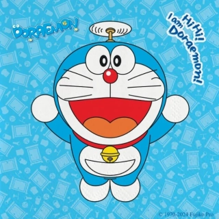 Papírové ubrousky Doraemon 33 x 33 cm – 20 ks