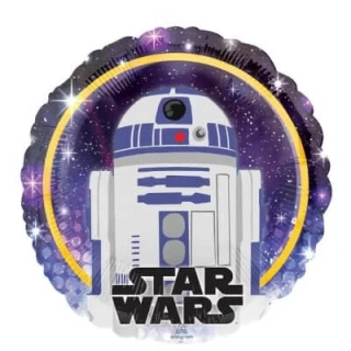 Fóliový balónek Star Wars R2-D2 kruh 43 cm