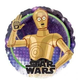 Fóliový balónek Star Wars C-3PO 43 cm