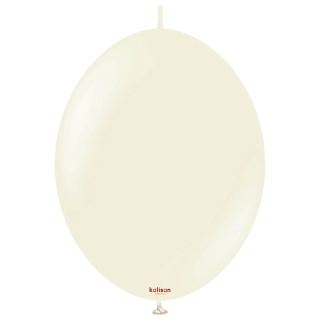 Dekorační spojovací retro balonky krémové 30 cm/12" 50 ks