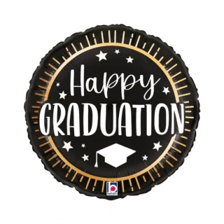 Fóliový balónek Happy Graduation 45 cm