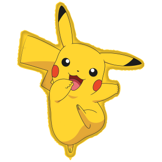Foliový balonek Pokemon Pikachu 60 x 77 cm