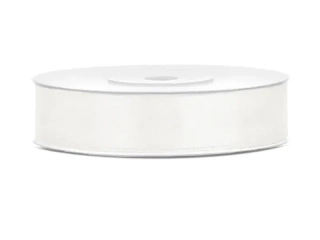 Saténová stuha krémová 12 mm × 25 m