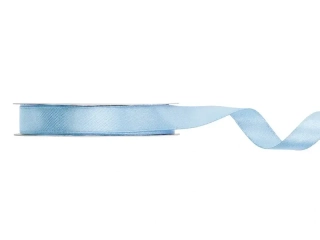 Saténová stuha světle modrá 12 mm × 25 m