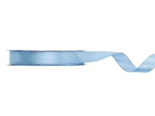 Saténová stuha nebesky modrá 12 mm × 25 m