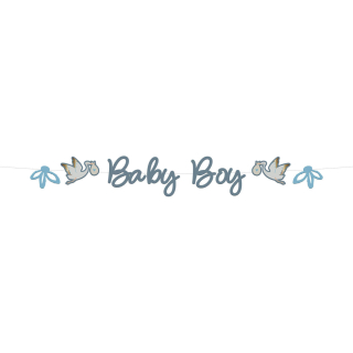 Nápis Baby Boy modrý 2 m