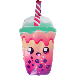 Fóliový balónek Bubble Tea 38 × 76 cm