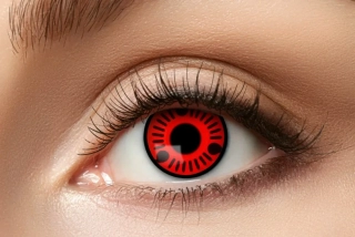 Barevné kontaktní čočky Rudý Itachi