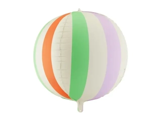 Fóliový balonek pastelový plážový míč 50 cm