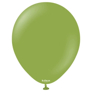 Dekorační balonky matcha zelené 30 cm/12" 50 ks