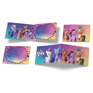 Pozvánky My Little Pony Rainbow 6 ks