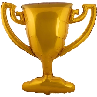 Fóliový balónek zlatá trofej 85 x 77 cm