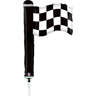 Fóliový balónek MINI Cílová vlajka 35cm