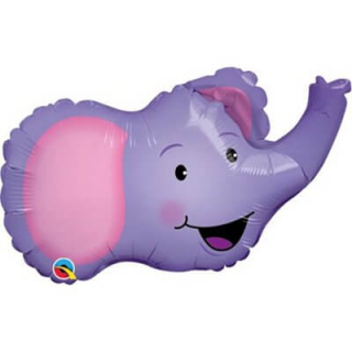Fóliový balónek MINI Slon hlava 35 cm