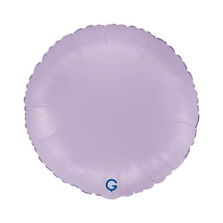 Fóliový balónek Kruh liliový matný 46 cm