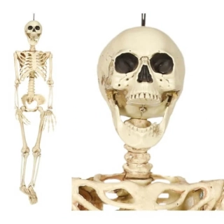 Halloweenská dekorace Kostra 90 cm
