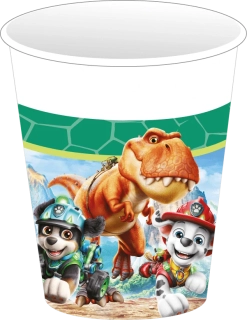 Papírové kelímky Tlapková patrola Dino movie 8 ks