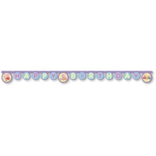 Závěsný baner Prasátko Peppa Baby Evie 2 m