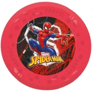 Udržitelné talíře Spiderman World of Web 21 cm - 4 ks