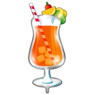 Fóliový balónek Limonáda oranžová