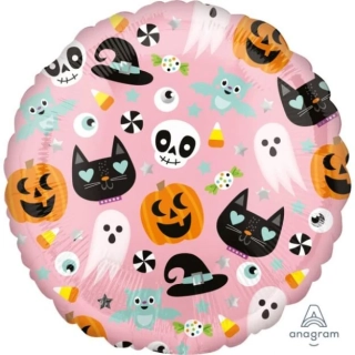 Foliový balonek roztomilý Halloween 43 cm