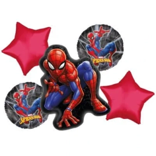 Balonkový buket Spiderman 5 ks