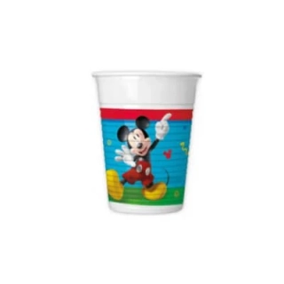 Plastové kelímky Mickey Mouse 8 ks