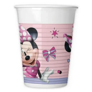 Plastové kelímky Minnie Mouse 8 ks