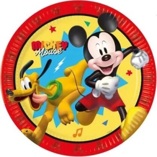 Papírové talíře Mickey Mouse 23 cm - 8 ks