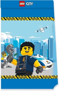 Papírové pytlíky Lego City 4 ks