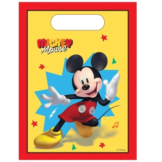 Plastové tašky Mickey Mouse 6 ks