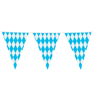 Vlaječková girlanda Oktoberfest Bavaria 30 × 45 cm - 10 m