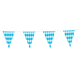 Vlaječková girlanda Oktoberfest Bavaria 20 × 30 cm - 10 m