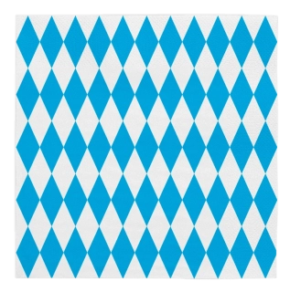 Papírové ubrousky Oktoberfest Bavaria modré 20 ks