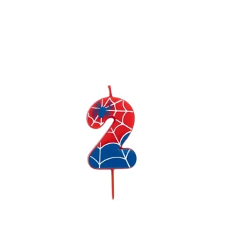 Dortová svíčka Spider číslo 2