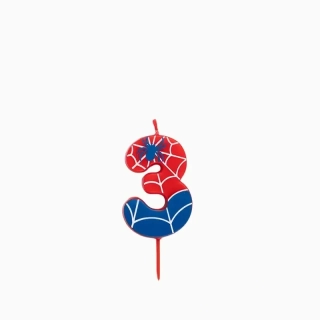 Dortová svíčka Spider číslo 3