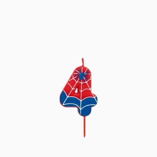 Dortová svíčka Spider číslo 4