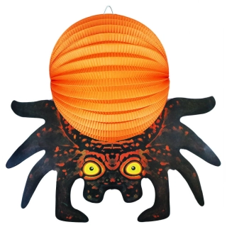 Papírový lampion Halloween pavouk 25 cm